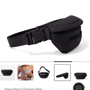 Dagne Dover Black Belt Bag